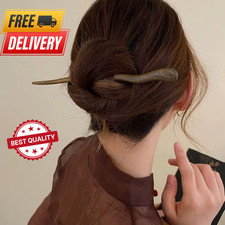 Hair Accessories Imitation Sandalwood Hair Stick Natural Wooden Chopsticks ~