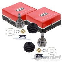2X Mapco Antriebswellengelenk Satz Radseitig Vorne Passend FüR Ford Escort Orion