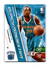 2010-11 Panini Adrenalyn XL Panini Quincy Pondexter #38 Hornets ~04034