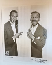 Black & White 8x10 Vintage Original Press Photo Charlie and Ray Early Rock