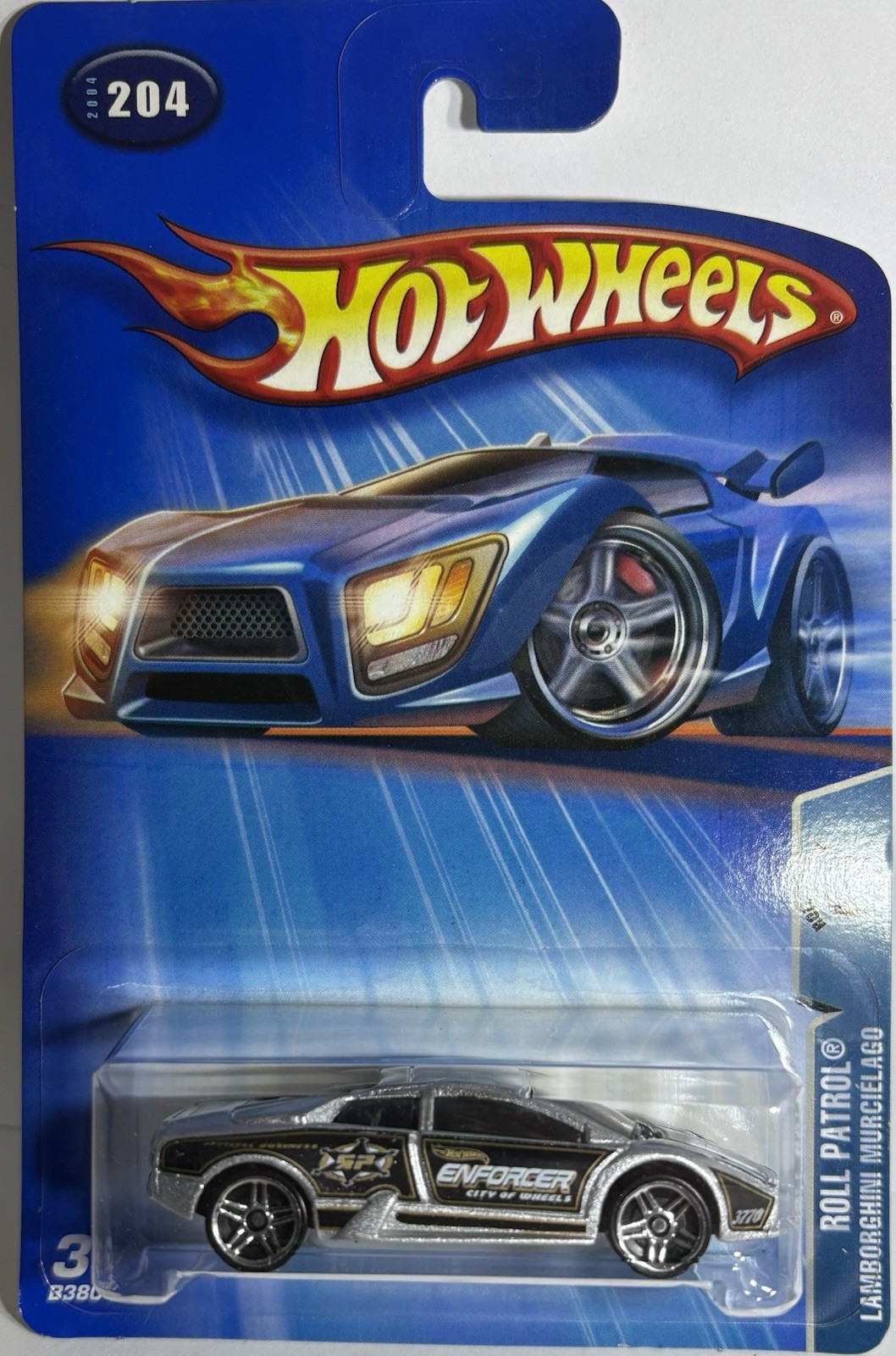 2004 Hot Wheels Lamborghini Murcielago #204  Gray