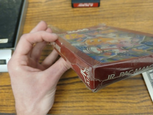 Pac-Man Jr. (Atari 2600, 1983) Videospiel Cartridge getestet✅ - Bild 16 von 17