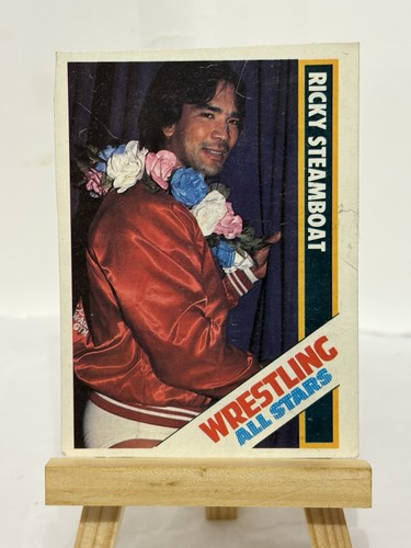 Ricky Steamboat #33 1985 Wrestling All Stars card