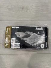 Ansell HyFlex 11-801 (12 PAIRS) Foam Nitrile Coating Work Gloves Size 8 Medium
