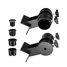 Balcony For Deck Railing Umbrella Holder Bracket Corner Patio Outdoor Mount Set