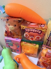 Squishy lot. large variety of squishies plus Needohs and dumpling
