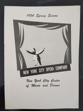 New York City Opera Company - 1954 Spring Season New York City Center - Kuhlman