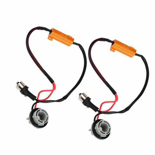 Hot 2pcs/set Load Resistor Connector Wire Wiring Harness LED Turn Signal Light↑ - Picture 22 of 22