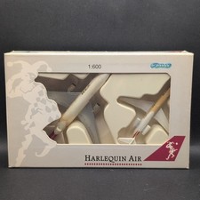 Schabak Harlequin Air DC-10 & MD-81 1:600 Diecast Model Planes Boxed