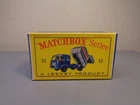 MATCHBOX LESNEY No 15C VINTAGE ORIGINAL BOX FOR REFUSE TRUCK MINT CONDITION