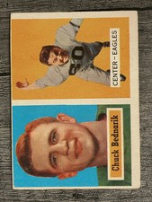 1957 Topps Chuck Bednarik #49 card