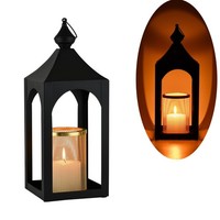 Moderne Laterne Gartenlaterne Windlicht Kerzenhalter Teelichthalter Gartendeko