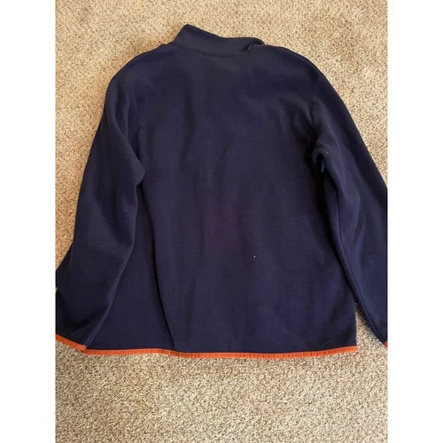 Cotopaxi Men Fleece Jacket MXL Blue Navy Multi Striped Full Zip Teca Retro Style image 2
