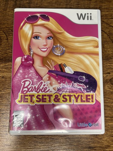 Barbie: Jet, Set & Style (Nintendo Wii, 2011) Video Game Tested Complete - Picture 1 of 6