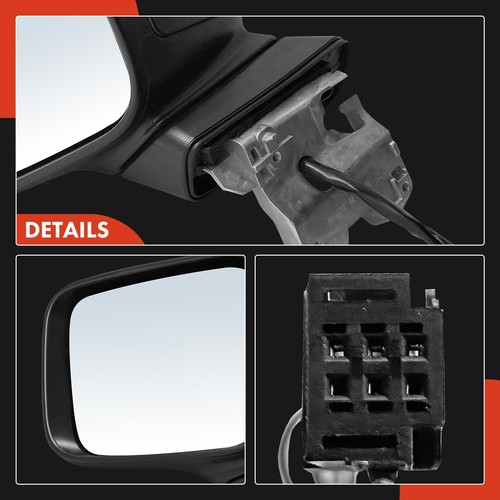 A-Premium 2x L&R Black Power Heater Mirror w/Power Adjust & Turn Signal for Jeep - Picture 10 of 12