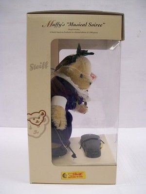 Steiff Muffy Vanderbear Muffy's Musical Soiree Plush Bear IN