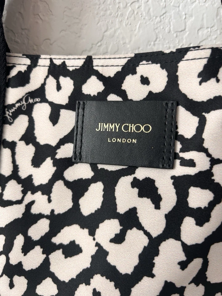 Jimmy Choo NWT Black and White Nylon Bag  *NEW - Image 4 of 4
