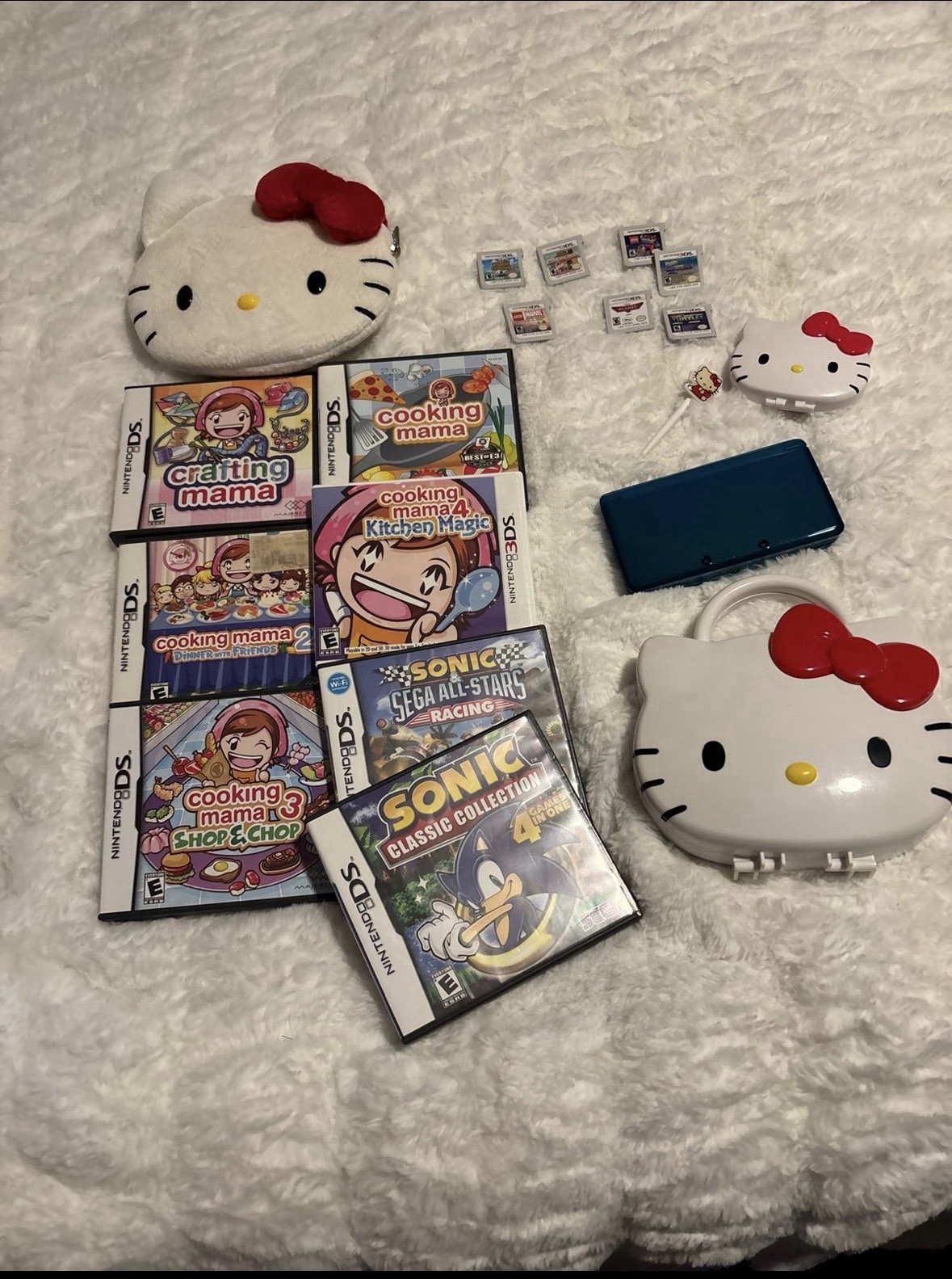 Nintendo 3 Ds With Game Bundle