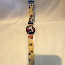 Vintage kids plastic Dalmatians watch Beige/B...