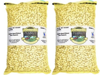Wakefield Premium Virginia Peanuts In-Shell for Squirrels & Wildlife 50 LB Bulk