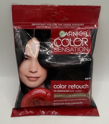 NEW Garnier Color Sensation Color Retouch Hair Color Black