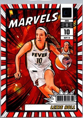 Lexie Hull 2025 Donruss WNBA Net Marvels #1 Indiana Fever