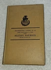 1917 WW1 Era Professional Papers No. 32 Military Railways Book Major W D Connor