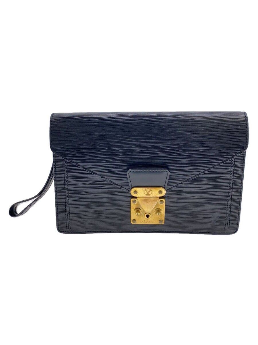 LOUIS VUITTON セカンドバッグ M31062 LOUIS VUITTON Other Pouch Leather Black Plain M31062 Used | eBay