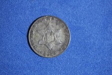 Estate Find 1853 - Three Cent !!!!  #K54005