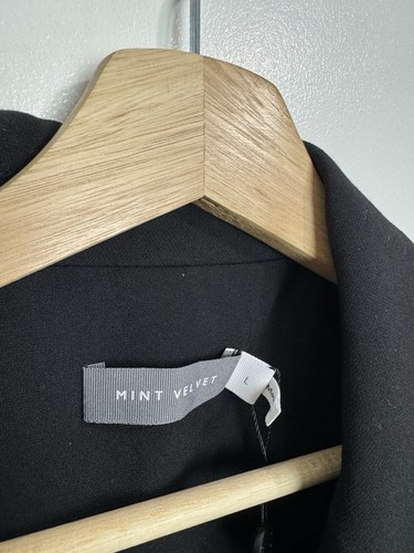 Mint Velvet Black Double Breasted Blazer Size Large New With Tags - Picture 4 of 10