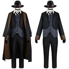 Cosplay Costume Include Hat Coat Pants Big Size Outfits Party for Comic Con