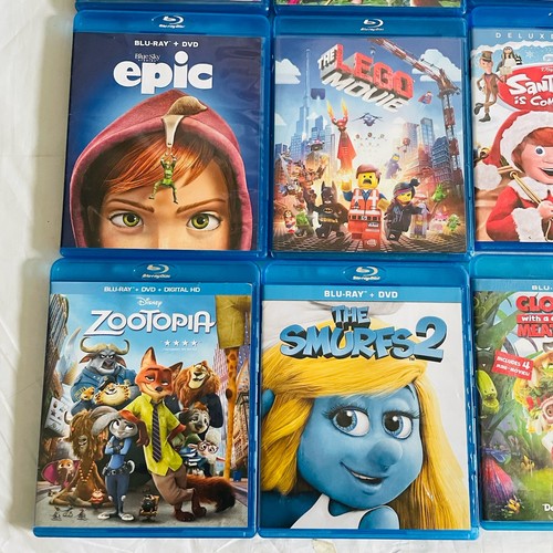 All Cartoon Walt Disney Pixar (20) Blu-ray Movie Lot, Animated Kids, Childrens - Picture 8 of 10