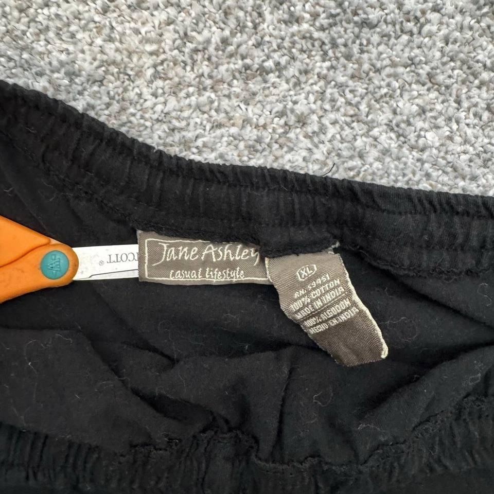 Falda Campesina Negra Minimalista XL Clásica Oficina Chic Boho Bruja Capricho Foto 4 de 4