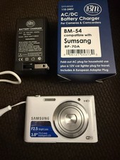 Samsung ST150F Digital Camera HD Wi-Fi White Compact 25mm Lens 16.2MP -