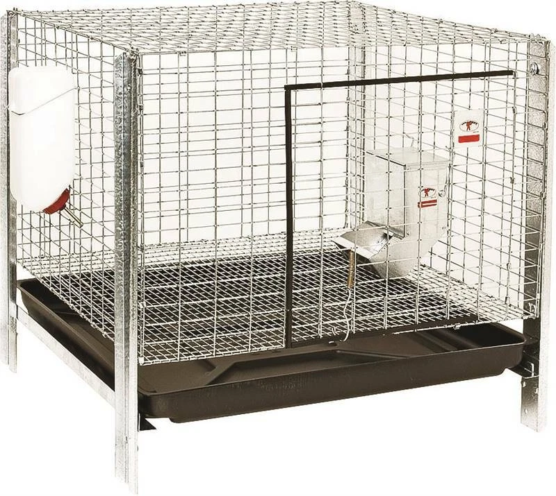NEW MILLER PET LODGE RHCK1 24" COMPLETE RABBIT HUTCH ANIMAL CAGE KIT 0058057