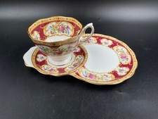 Egoiste raro servizio colazione tazza caffè tè Royal Albert LADY HAMILTON