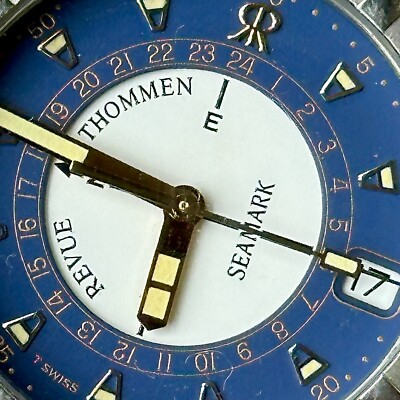 格安SALEスタート!の商品をすべて Revue Vintage Thommen Watch Men's Made Swiss Quartz Seamark その他