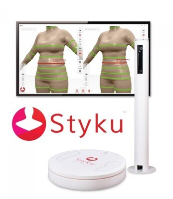 Fitness electronic Styku-meassurment body fat, lean mass, body proportions ...