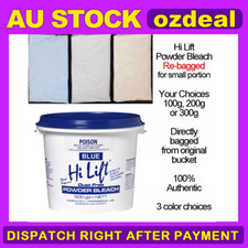 Hi-Lift Powder Bleach Hair color Highlighter Blonde Violet Blue Silver RebaggedA