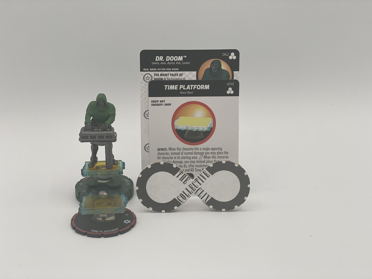 Heroclix - Dr. Doom 062 w/ Time Platform - F4 Future Foundation 