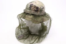 MILITARY MOSQUITO HEAD NET OPEN ON BOTH ENDS FOR JUNGLE HAT