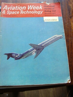 JOB LOT X 11 AVIATION WEEK & SPACE TECHNOLOGY 1969 2008 2009 2014 