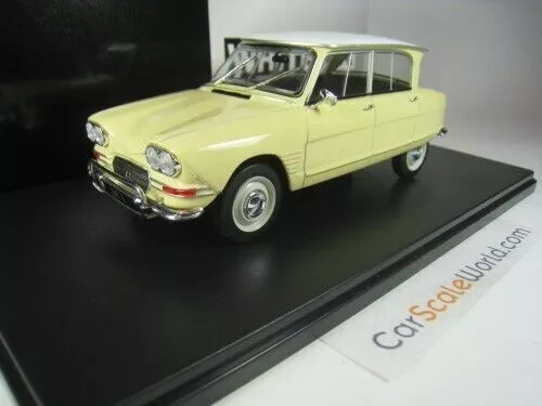 CITROEN AMI 6 1968 1 24 WHITEBOX LIGHT YELLOW