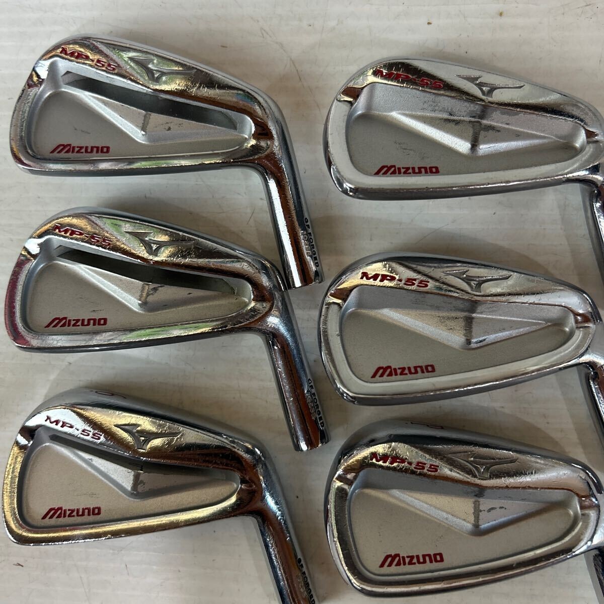 Mizuno MP-55 Iron Set 6pcs 5-Pw Head Only | eBay