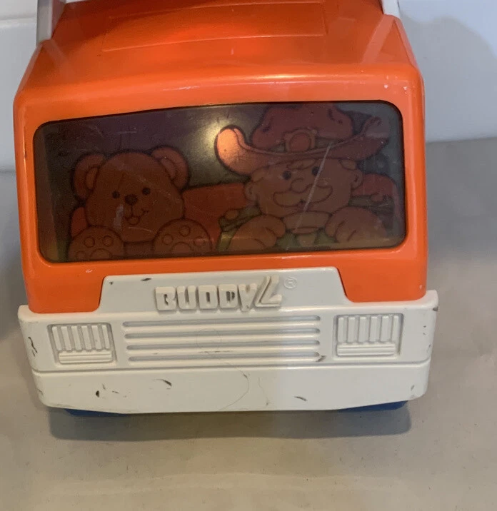 Light Up My First Buddys Buddy L 半卡车拖车托架汽车挂车老式 — 第 2/4 张图片