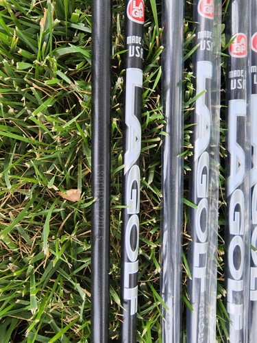 Nuevos ejes de hierro Tour Issue LAGP serie L 4-PW negros 120 gramos .355 S flex 4 rígidos - Imagen 3 de 4