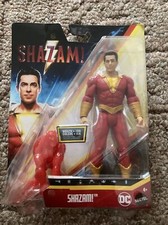 DC Comics Shazam! 6" Action Figure Includes Wrath by Mattel Brand New Sealed /g