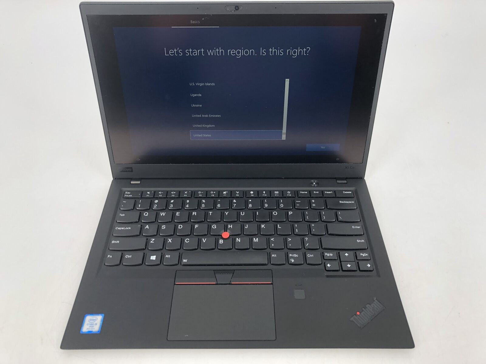 Lenovo ThinkPad X1 Carbon Gen 6 14