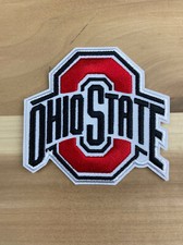 THE OHIO STATE BUCKEYES FOOTBALL BASKETBALL EMBROIDERED IRON ON Patch 3x3”