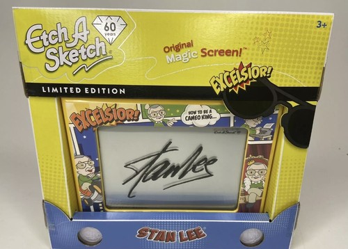 Cómics de Excelsior 60 aniversario de Etch A Sketch edición limitada de Stan Lee